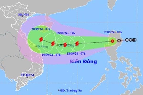 Biển Đông sắp đón bão số 4, đổi hướng di chuyển liên tục