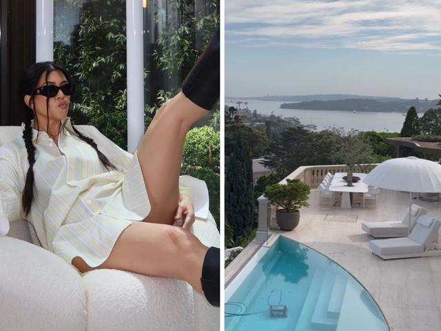 Kourtney gives glimpse into wild Sydney stay