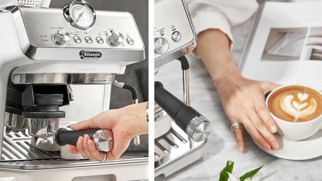 ‘Tốt hơn một quán cà phê’: Giảm 44% cho máy DeLonghi