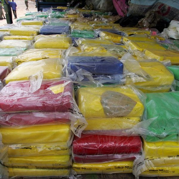 Hải quân Senegal thu giữ 690 kg cocaine