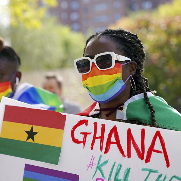 Ghana passes bill making identifying as LGBTQ+ illegal