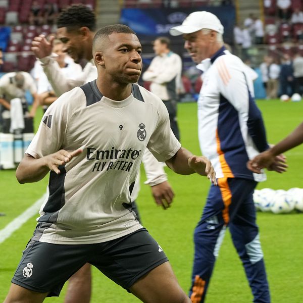 Super Cup UEFA: Mbappé sẵn sàng đối phó với hiện thực Madrid