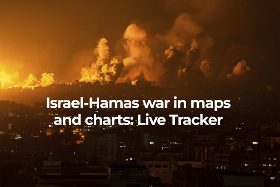 Chiến tranh Israel-Hamas trong bản đồ và biểu đồ: Live Tracker