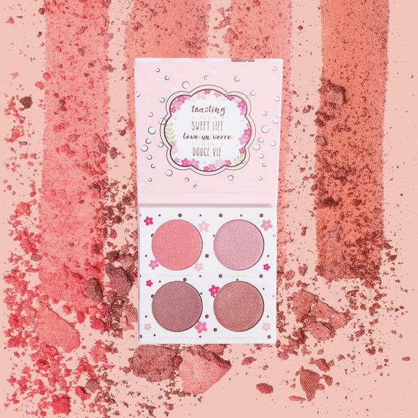 Beauty Bakerie Cotton Candy Champagne Blushlighter Palette Is a Clever Way to Glow