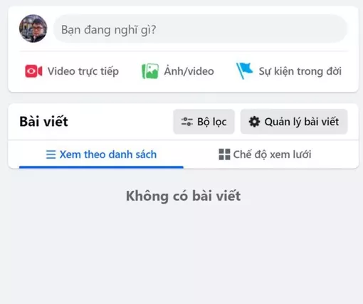 Facebook xóa sạch bài đăng của người dùng