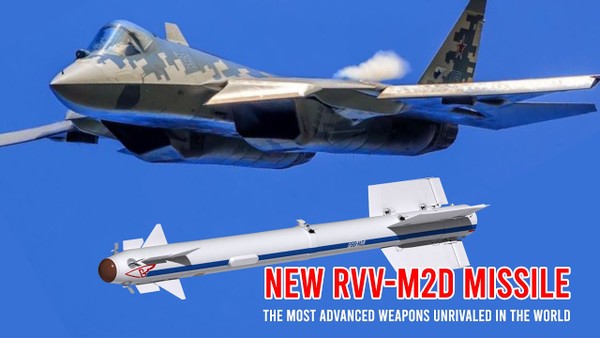 Báo chí Đức đánh giá cao tên lửa RVV-MD2 mới của tiêm kích Su-57 Nga