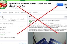 Cảnh giác với dịch vụ làm hộ chiếu online