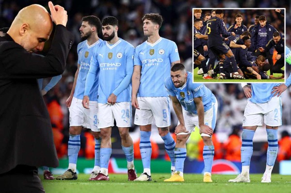 ĐKVĐ Man City bị loại, bóng đá Anh sạch bóng ở Champions League