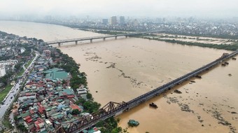 Hà Nội: Rút báo động lũ cấp độ I trên sông Hồng