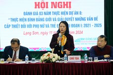 Giải quyết hiệu quả vấn đề cấp thiết của phụ nữ và trẻ em vùng dân tộc thiểu số