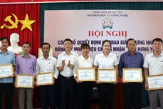 “Sen Hưng Yên” được cấp chứng nhận đăng ký nhãn hiệu