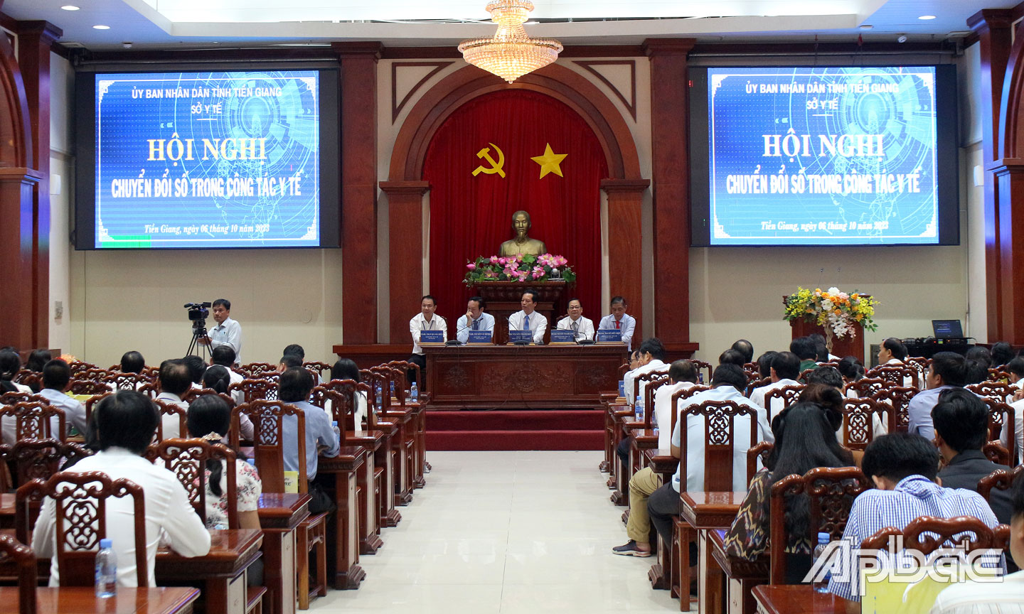 Tiền Giang: Thúc đẩy chuyển đổi số ngành Y tế