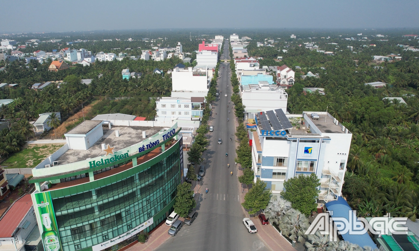 TP. Mỹ Tho điều chỉnh vòng xoay đường Nguyễn Công Bình