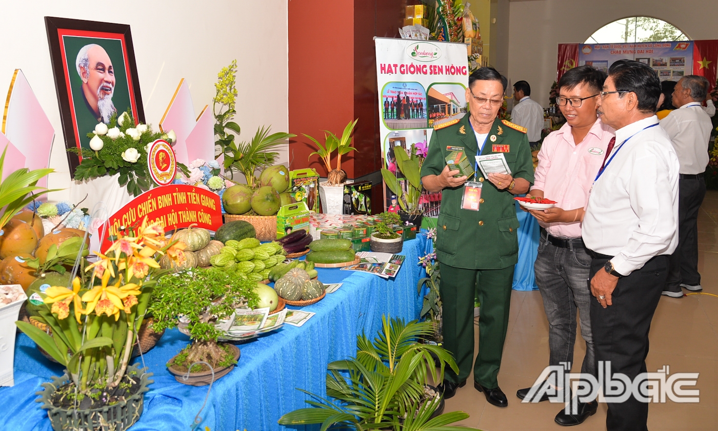 Hội thi "Trưng bày sản phẩm" chào mừng Đại hội Đại biểu MTTQ Việt Nam tỉnh Tiền Giang