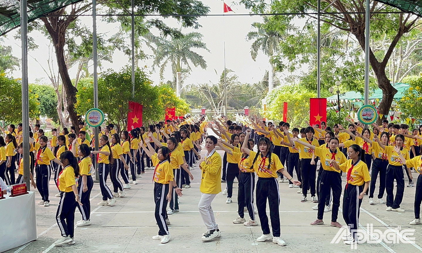 Tiền Giang: Sôi động Ngày hội "Tiến bước lên Đoàn"