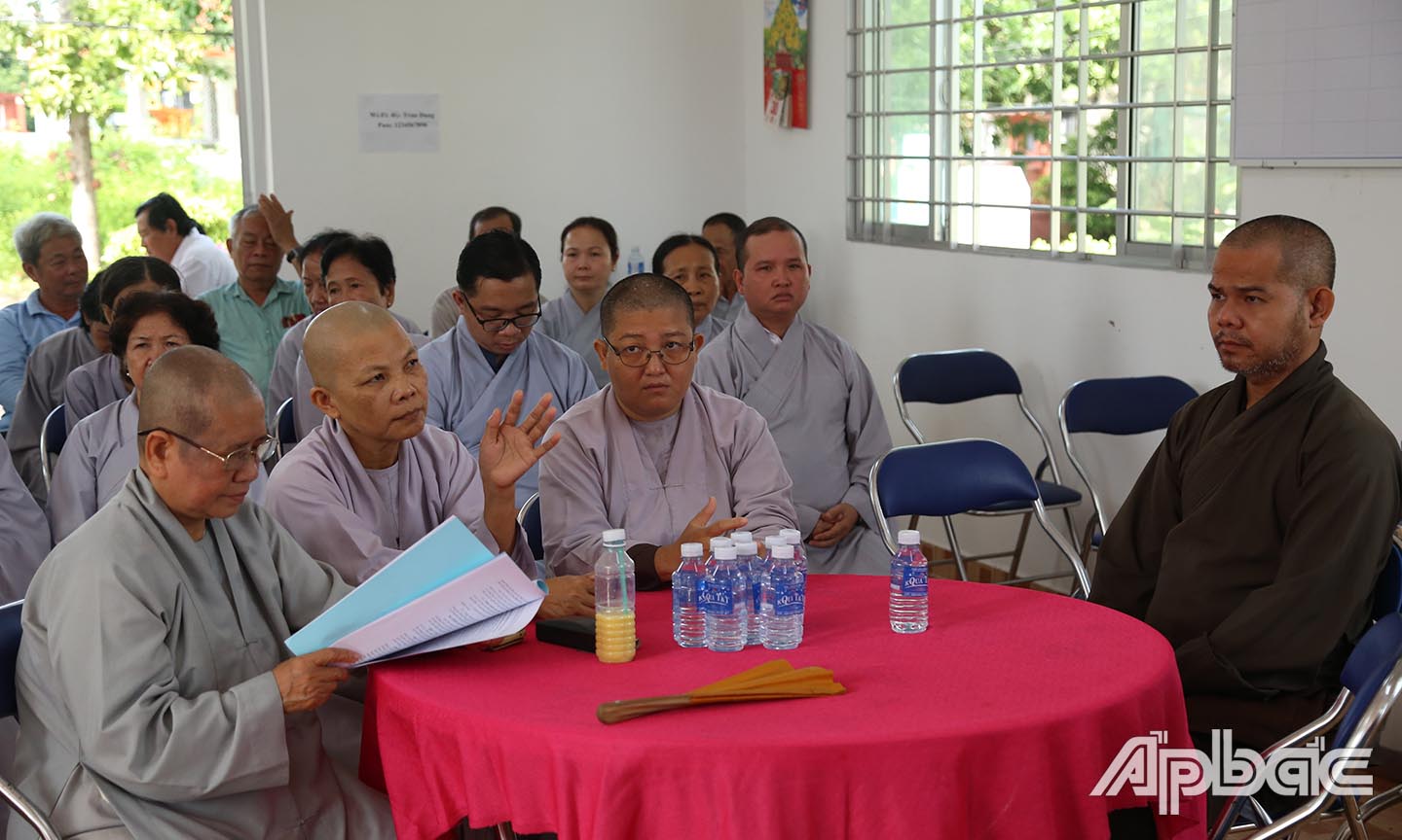 Huyện Châu Thành: Tăng cường sự tham gia của tăng, ni, phật tử trong bảo đảm trật tự, an toàn giao thông