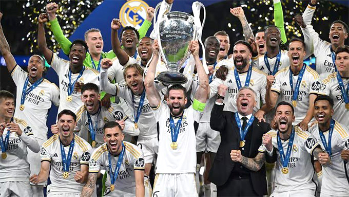 Real Madrid lần thứ 15 lên đỉnh châu Âu