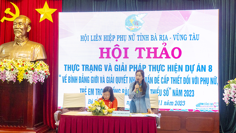 Giải quyết hiệu quả vấn đề cấp thiết của phụ nữ, trẻ em dân tộc thiểu số