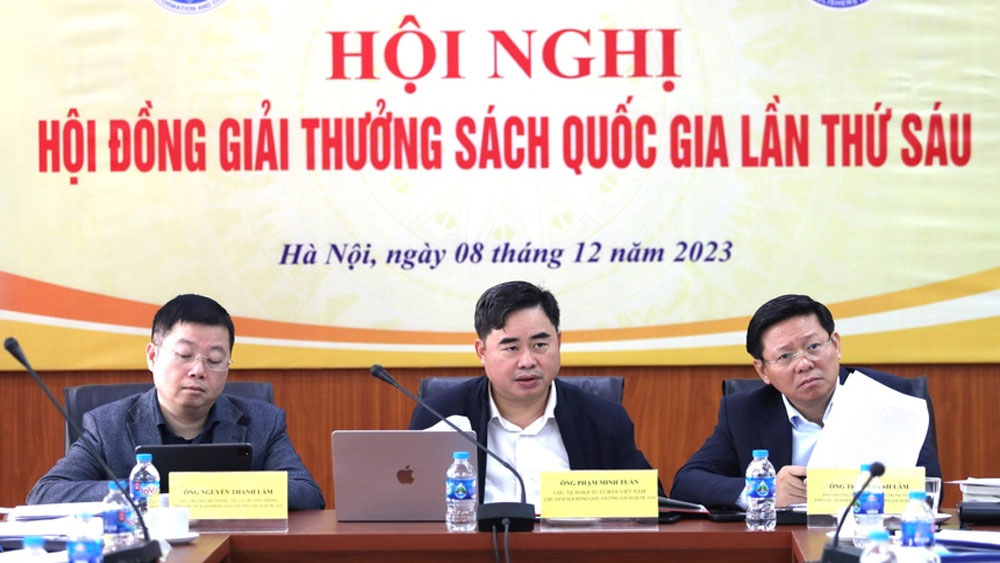 Giải thưởng Sách quốc gia lần thứ 6 diễn ra vào ngày 29/12