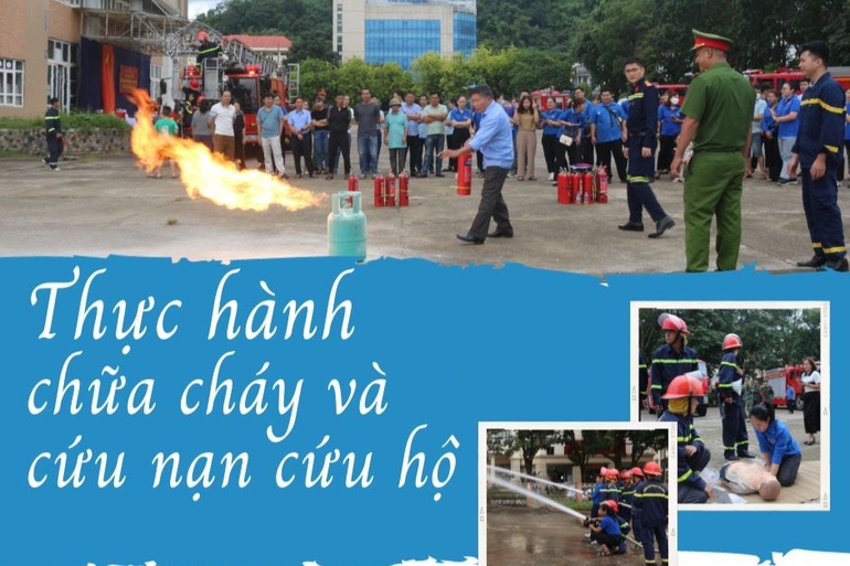 E-magazine Bắc Kạn: Người dân hào hứng trải nghiệm, thực hành "cứu hỏa" 0