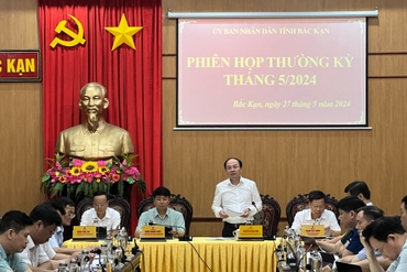 Phiên họp UBND tỉnh Bắc Kạn tháng 5/2024 0