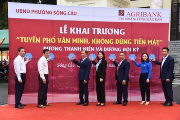 Phường Sông Cầu tổ chức Ngày hội điểm về chuyển đổi số 0