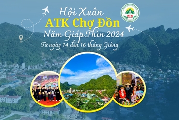 Infographics Chương trình Hội xuân ATK Chợ Đồn năm Giáp Thìn 2024 0