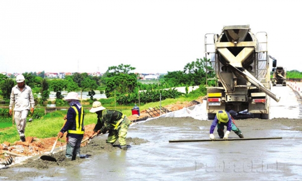 Tiên Du tăng tốc về đích Nông thôn mới nâng cao