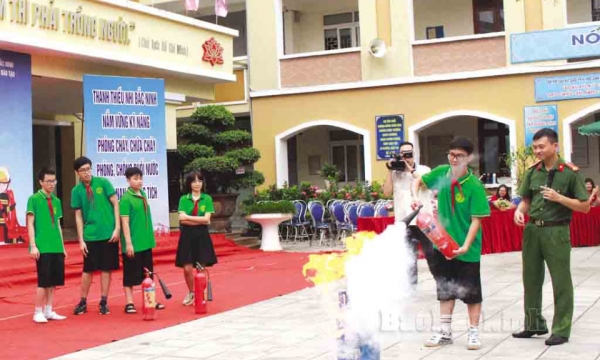 “Một ngày làm lính cứu hoả”