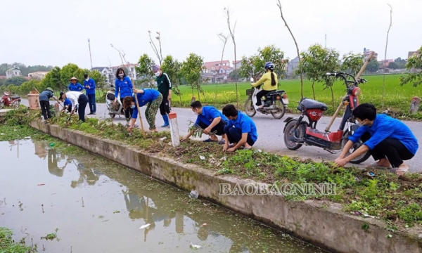 Xung kích vì môi trường xanh, sạch, đẹp