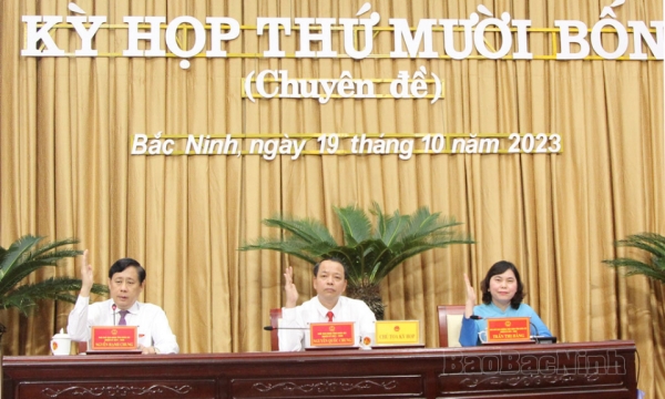 Kỳ họp thứ 14 HĐND tỉnh khóa XIX thông qua 3 Nghị quyết