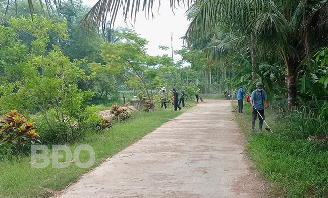 Chung tay xây dựng Hoài Nhơn sáng, xanh, sạch đẹp