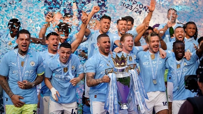 Manchester City vô địch Premier League, lập kỷ lục vô tiền khoáng hậu