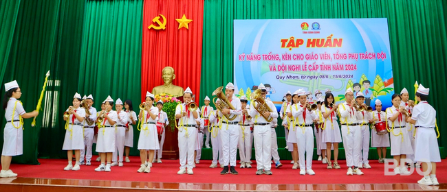 Khai mạc lớp tập huấn kỹ năng trống, kèn năm 2024