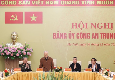 Party leader demands continued efforts to ensure peaceful, happy life for people