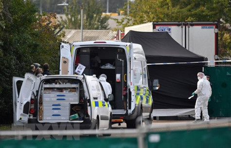 French court announces jail sentences of 18 people for roles in Essex lorry deaths 