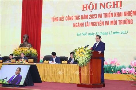 PM outlines tasks for environment sector in 2024