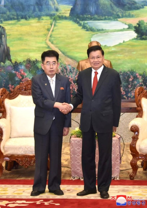 DPRK delegation visit Laos