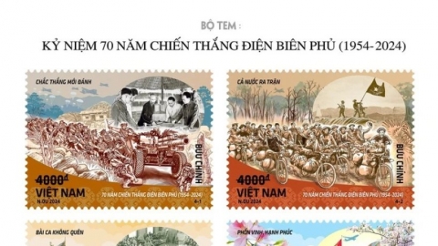 Khắc họa 70 năm Chiến thắng Điện Biên Phủ qua tem bưu chính