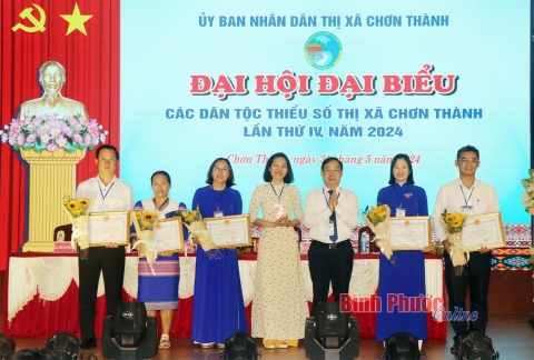 Đại hội đại biểu các dân tộc thiểu số thị xã Chơn Thành lần IV