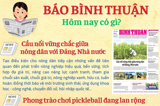 Kính mời độc giả đón đọc báo in Bình Thuận hôm nay (11/9)