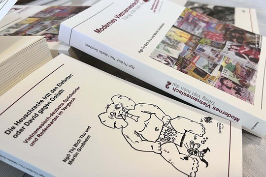 Vietnamese language textbooks launched in Germany