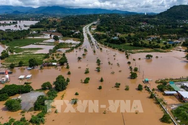 Cảnh báo nguy cơ lũ lụt tại thủ đô Bangkok và 10 tỉnh Thái Lan