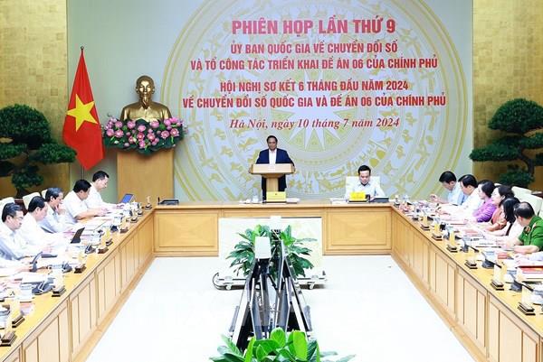 Thủ tướng Phạm Minh Chính chủ trì Phiên họp thứ 9 Ủy ban Quốc gia về chuyển đổi số