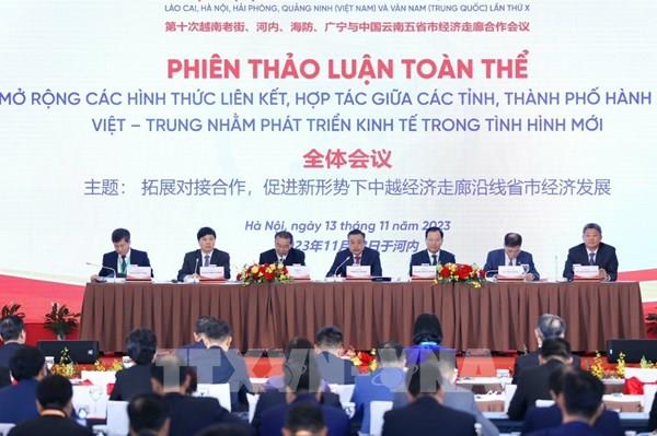 Hợp tác hành lang kinh tế 5 tỉnh, thành phố Việt Nam - Trung Quốc