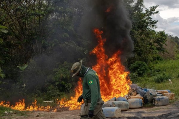 Brazil triệt phá băng nhóm khai thác và sản xuất vàng lậu