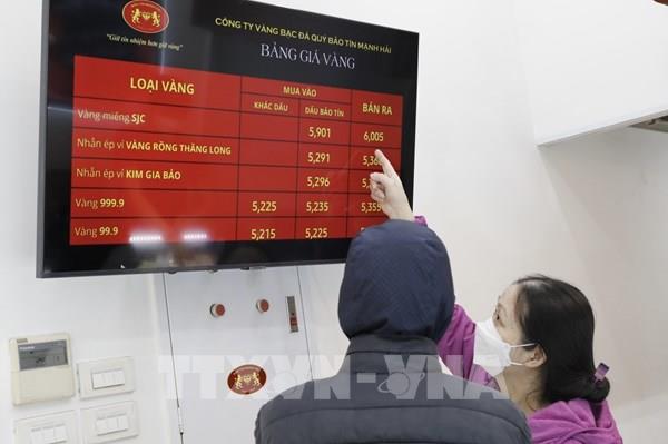 Giá vàng SJC, DOJI, PNJ, 9999 hôm nay 30/1 cập nhật mới nhất