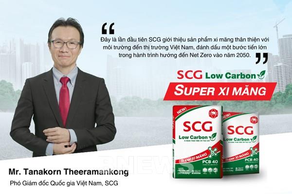 SCG lần đầu tiên giới thiệu SCG Low Carbon Super Xi măng tại Việt Nam