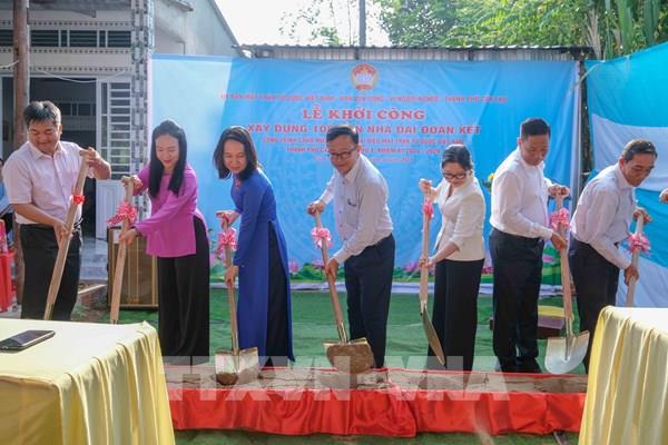 Cần Thơ xây nhà Đại đoàn kết cho hộ nghèo, hộ có hoàn cảnh khó khăn