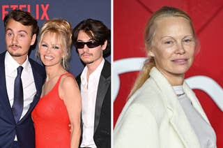 Pamela Anderson Revealed That Her Sons Were Initially “Horrified” When She Decided To Ditch Her Glam Team And Go Makeup-Free